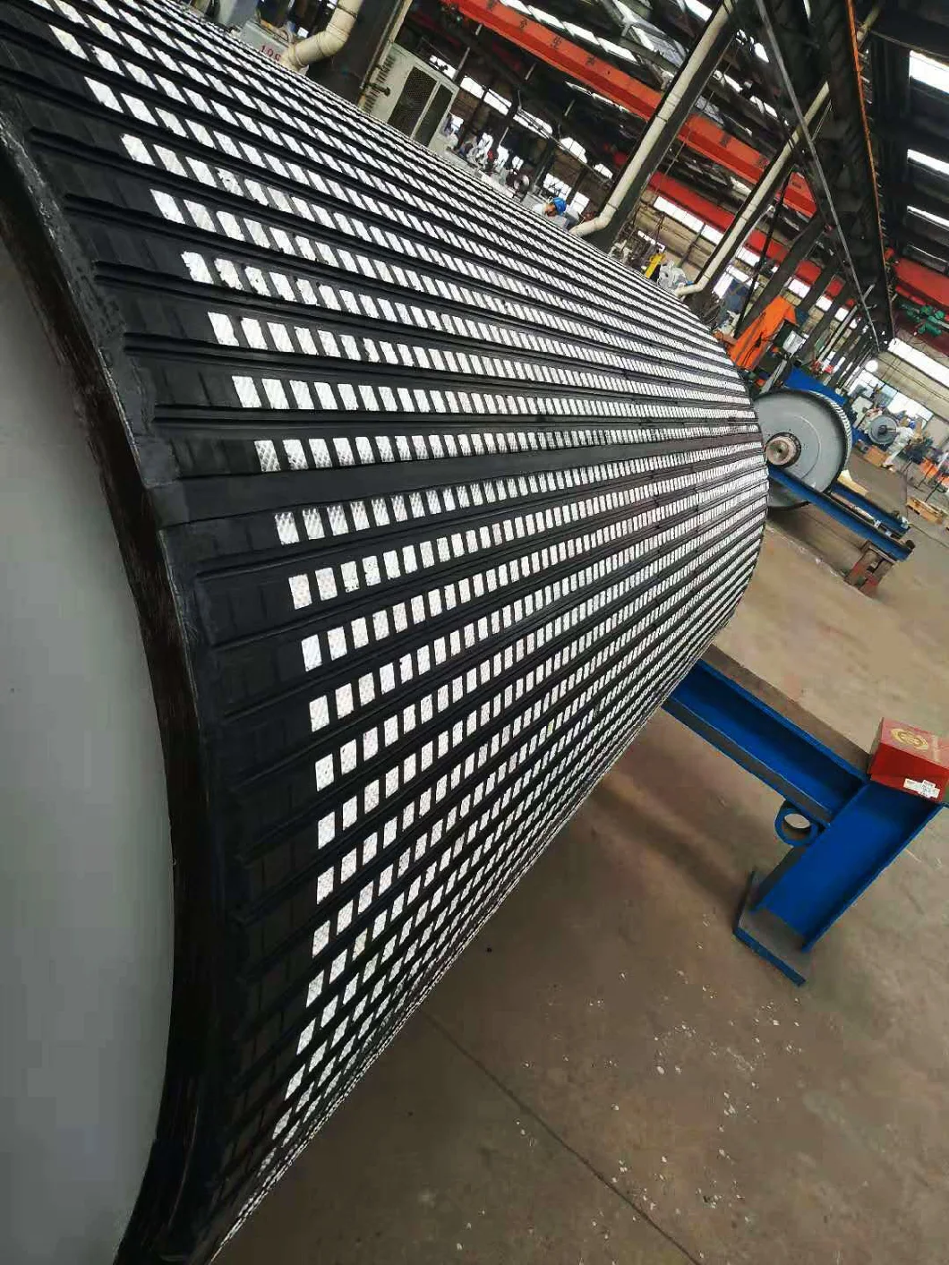 Pulley Ceramic Tiles Lagging Rubber Composite Sheet with Cn Bonding Layer
