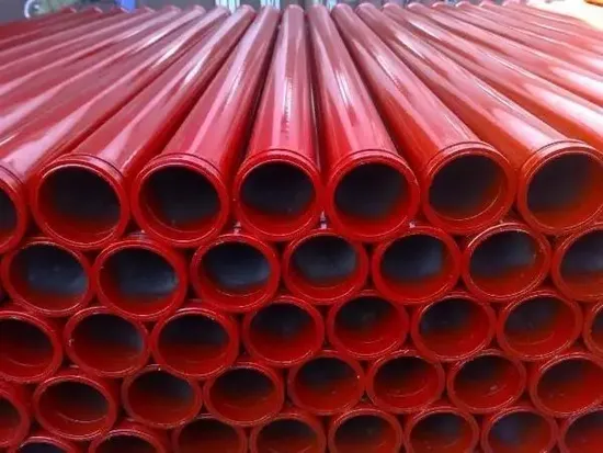 Tubulação Reta para Caminhão Bomba de Concreto